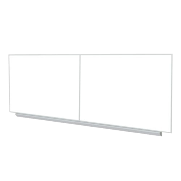 Centurion 4' x 16' Premium Magnetic Porcelain Aluminum Frame Whiteboard