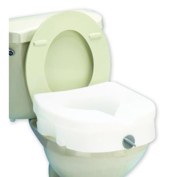 Apex Raised Toilet Seat by Carex