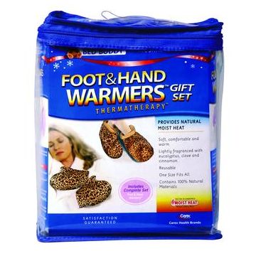 Apex Medical Foot and Hand Warmer Gift Set, 1" H x 10" W x 7" D, Leopard