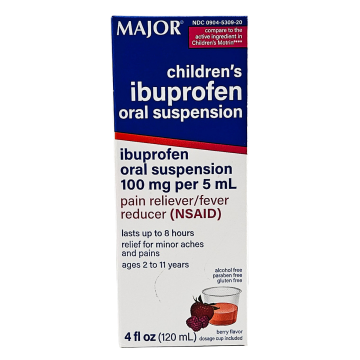 Children's Ibuprofen 4 fl oz (Berry Flavor) by Major
