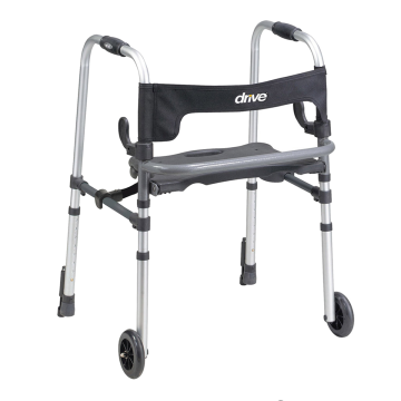 Clever-Lite LS Aluminum Dual Release Folding Walker