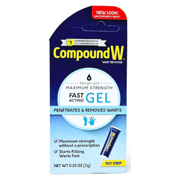 Compound W (Wart Remover) Gel, 0.25 oz