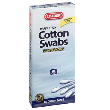 Cotton Swabs By Leader Brand, 170 Count