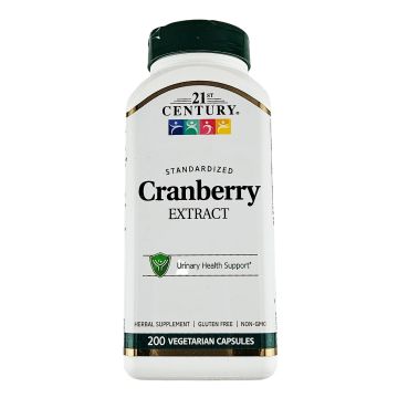 Cranberry Extract 400 mg, 200 Capsules by 21st Century