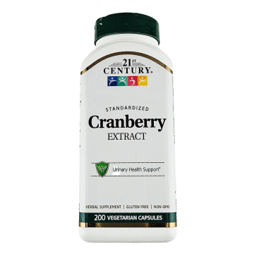 Cranberry Extract 400 mg, 200 Capsules by 21st Century