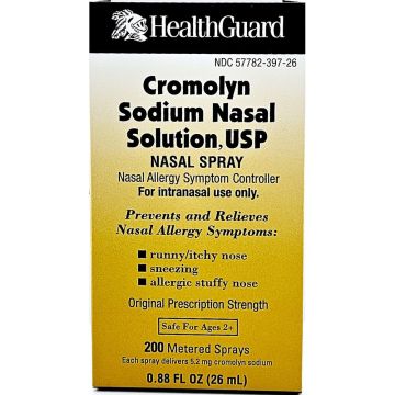 Cromolyn Sodium Nasal Solution, 0.88 fl oz by Health Guard