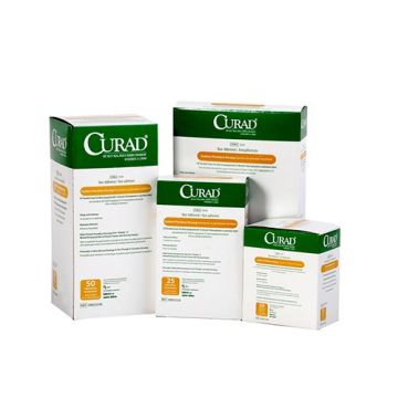 Curad Petrolatum Gauze Dressing - Box of 50 - 5 inch x 9 inch