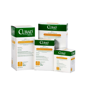 Curad Petrolatum Gauze Dressing - Box of 50 - 5 inch x 9 inch