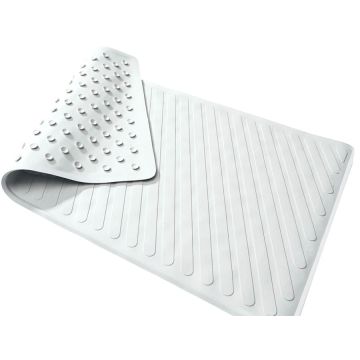 Carex Nonslip Bath Mat For Bathtubs, White - Each