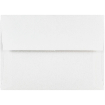 A6 Invitation Envelopes (4 3/4 x 6 1/2) - White 24lb