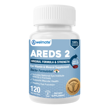WELMATE Eye Support - AREDS 2, 120 Mini Softgels