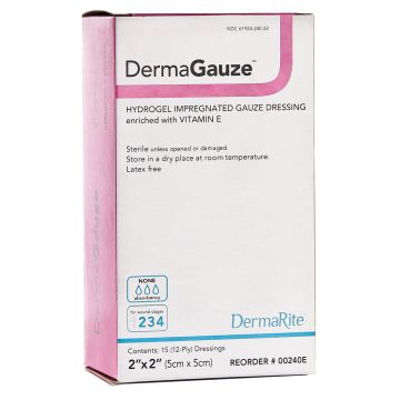 DermaGauze® Hydrogel Impregnated Gauze Dressing with Vitamin E