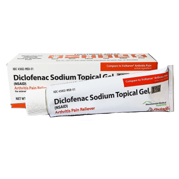 Diclofenac Sodium Topical Gel 1% Arthritis Pain Reliever (NSAID) by Padagis US