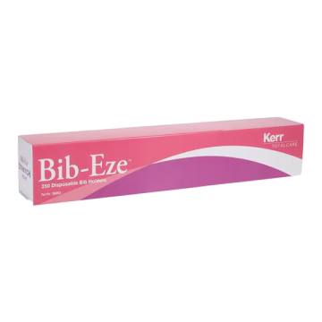 Disposable Bib Holders by Bib-Eze, White Plastic, 250/Pack