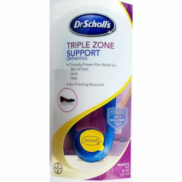 Dr Scholl's Triple Zone Support Orthotics (For Women)