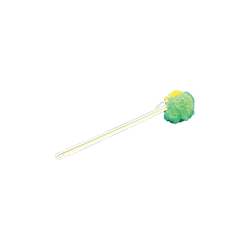 Backscruber Bendable with Exfoliating Puff
