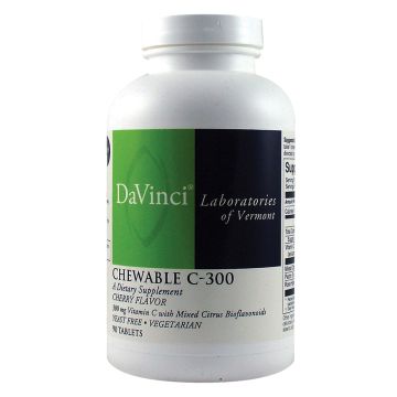 Chewable Vitamin C 300 by DaVinci Laboratories - Orange / Pinapple
