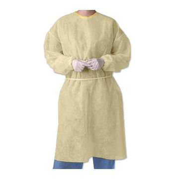 Isolation Gown with Ties, Universal Size - Case of 50