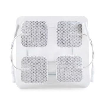 1.5" Square Cloth Electrodes by Roscoe Medical - Package of 4