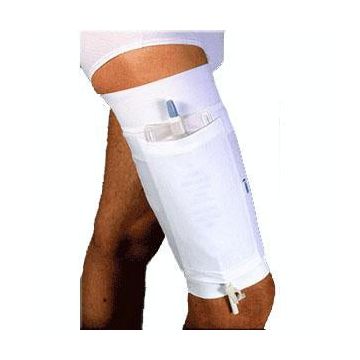 Urinary Leg Bag Holder for the Upper Leg by Urocare Products Inc - Small, 21-1/2 inch Upper Thigh, 17-1/2 inch Lower Thigh.