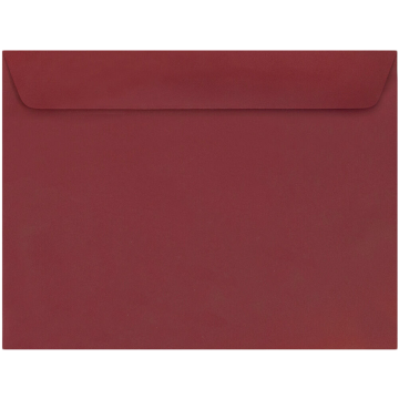 9 x 12 Booklet Envelopes - Garnet Dark Red 32lb