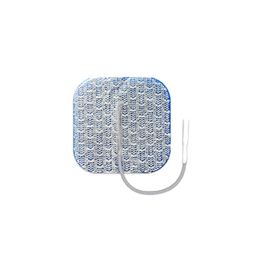 Pals Blue Cloth Electrode By Axelgaard - Package of 4 - 1.5 inch x 3.5 inch, Rectangle
