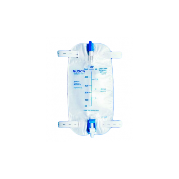 Teleflex Medical Inc Easy-Tap Leg Bag with PVC Extension Tubing by Rusch - 19 oz