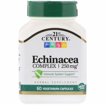 Echinacea Complex 250 mg 60 Capsules by 21st Century