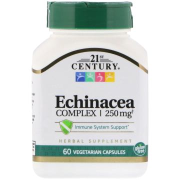 Echinacea Complex 250 mg 60 Capsules by 21st Century