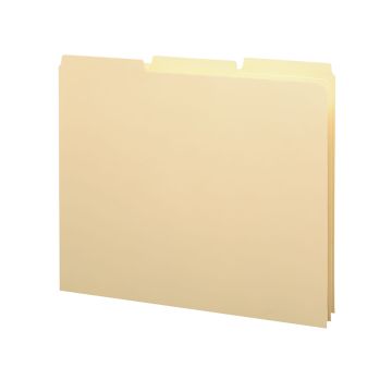 Heavyweight Filing Guides with Blank Tabs - Gray/Green / Letter / 50