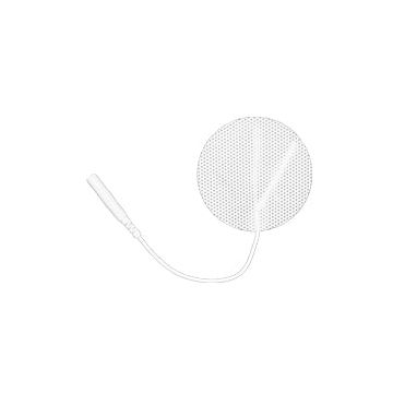 Current Solutions 2" Round Cloth Electrodes by Roscoe Medical - Pack of 4