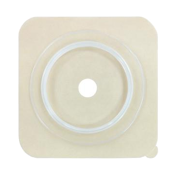 Securi-T 2-Piece Cut-to-Fit Wafer Without Collar - Box - Box of 5, 4 inch x 4 inch, 2-1/4 inch Flange, Extended
