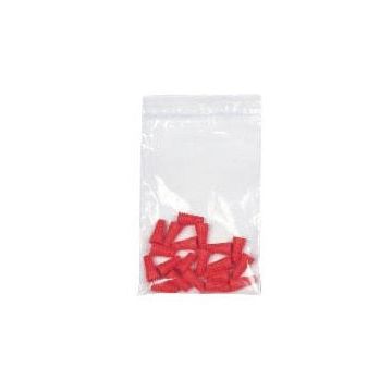 Clear Line Seal Top Reclosable Bag 4" L x 4" W by Elkay Plastics