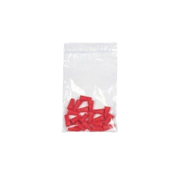 Clear Line Seal Top Reclosable Bag 4" L x 4" W by Elkay Plastics