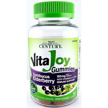 Elderberry (Sambucus) 100 mg Gummies by 21st Century