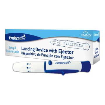 Embrace Lancing Device with Ejector