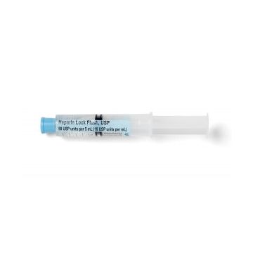 Heparin Pre-Filled Catheter Flush Syringe 10U 5 to 10 mL
