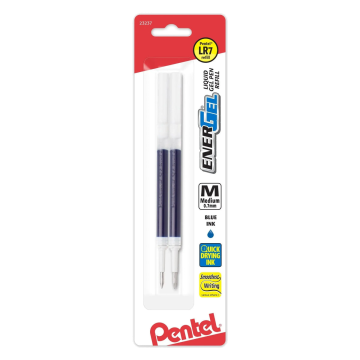 EnerGel® Liquid Gel Pen Refill, 0.7mm, 2 Pack - Blue