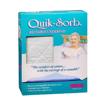 Quick-Sorb Reusable Underpad - Each by Essential Medical Supply - Birdseye Cotton, 36 inch x 54 inch