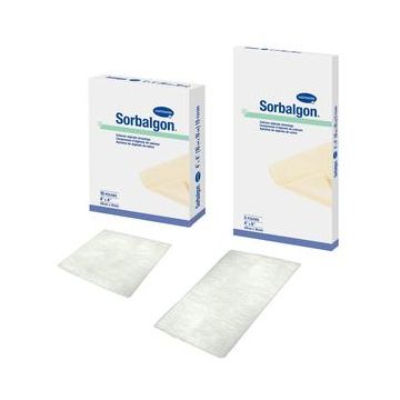 Sorbalgon Calcium Alginate Dressing by Hartmann-Conco - 2 X 2 Inch Square / Each / Sterile
