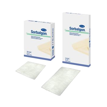 Sorbalgon Calcium Alginate Dressing by Hartmann-Conco - 2 X 2 Inch Square / Each / Sterile