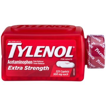 TYLENOL Pain Relief - Extra Strength Acetaminophen 500mg, 325 Caplets