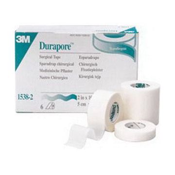 Durapore Silk-Like Cloth Surgical Tape Roll by 3M - 1/2 inch x 10 yds