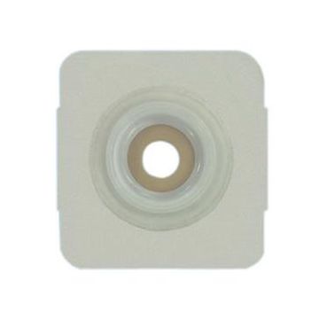 Genairex Securi-T® USA Ostomy Wafer, Extended Wear, Two-Piece, Pre-Cut, 1-3/8" Stoma Opening, Convex, with Flexible Tape Collar, 2-1/4" Flange, 5"x 5"