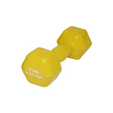 CanDo Cast Iron Vinyl-Coated Dumbbells by Fabrication Enterprises