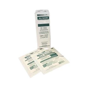 AMD Medicom General Purpose Medical Grade Gauze Sponge, 2" x 2" 8-Ply, Non-Sterile, White