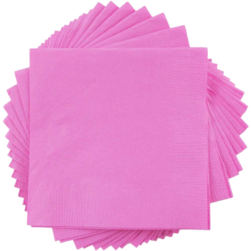 6 1/2 x 6 1/2 Lunch Napkins - Fuchsia