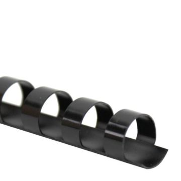 Fellowes Premium 1/2" Black Plastic Binding Combs 100pk - 52326
