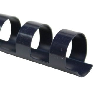 Fellowes Premium 1/2" Navy Blue Plastic Binding Combs 100pk - 52501
