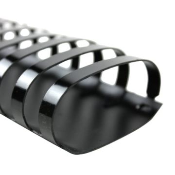 Fellowes Premium 2" Black Plastic Binding Combs 40pk - 52369